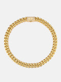 15mm S925 Miami Cuban Chain With Moissanite Clasp