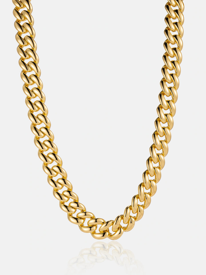 15mm S925 Miami Cuban Chain With Moissanite Clasp