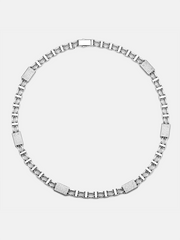 12mm Moissanite Italian Cage Style Chain