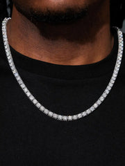 5MM Full Iced Moissanite Tennis Chain