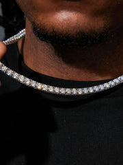 5MM Full Iced Moissanite Tennis Chain