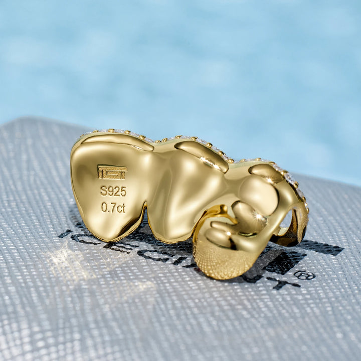 Open Face Letter Grillz