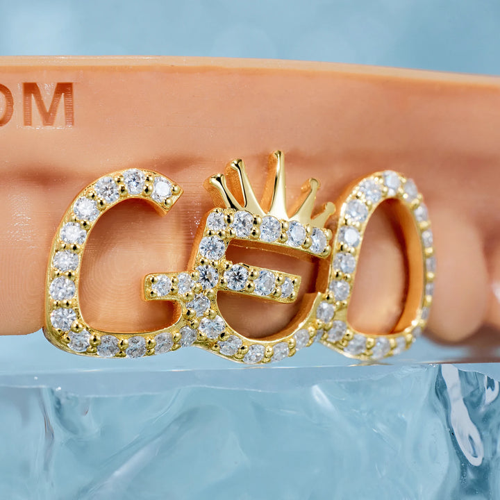 Open Face Letter Grillz