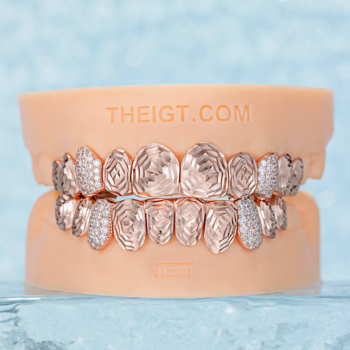Rose Cut With Diamond Grillz