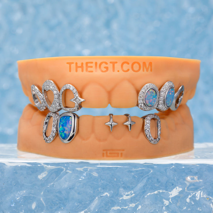Star & Opal Diamond Grillz