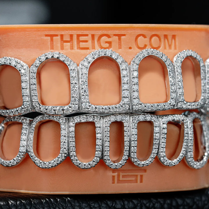 Open Face Diamond Grillz