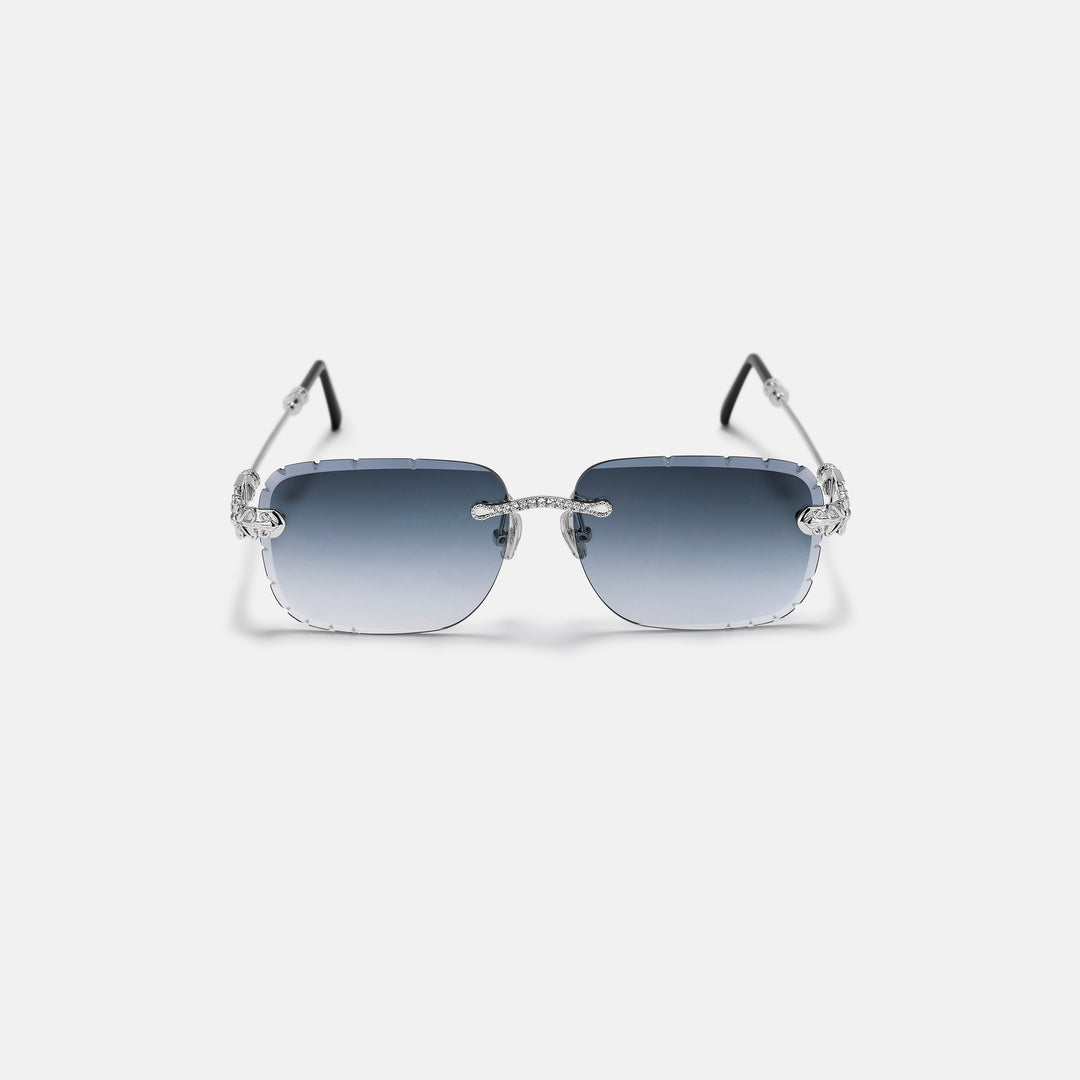 Catholic Cross Moissanite Sunglasses