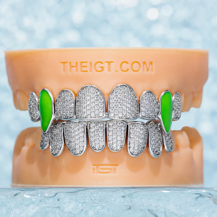 Custom Glow Fangs Grillz