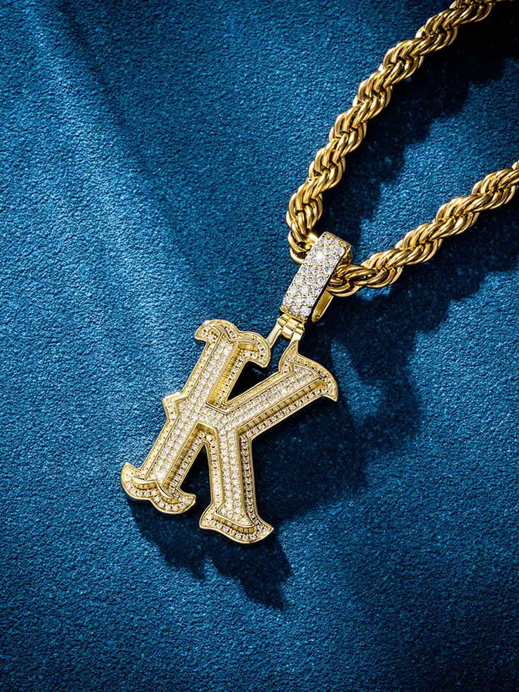 Custom Made K Moissanite Pendant