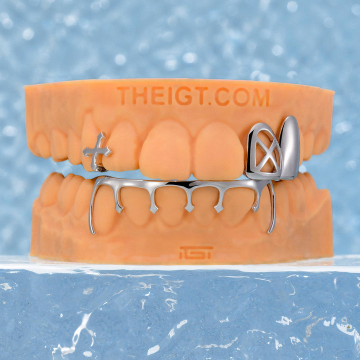 Solid Cross Bar Grillz