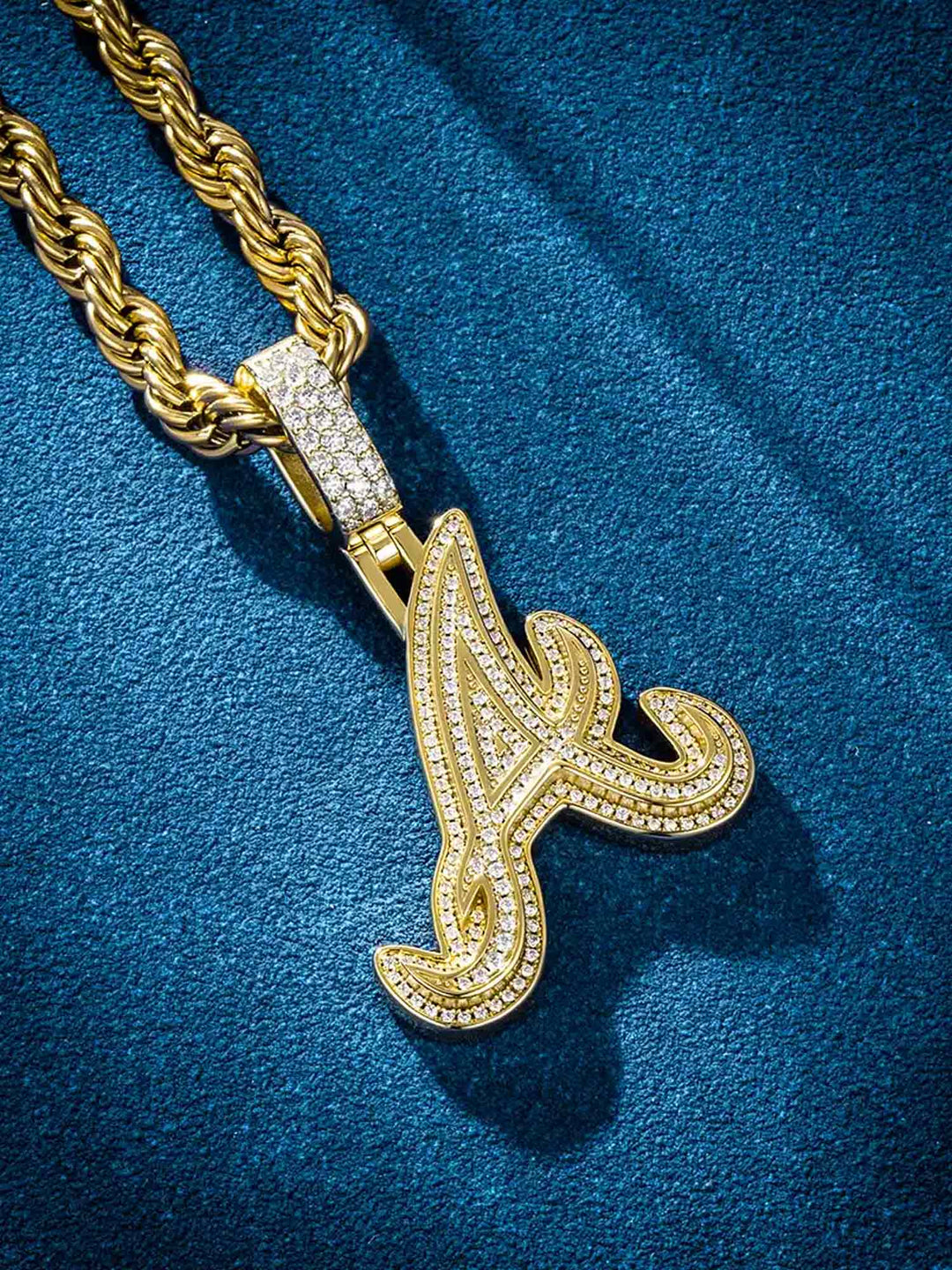 Custom Made A Moissanite Pendant