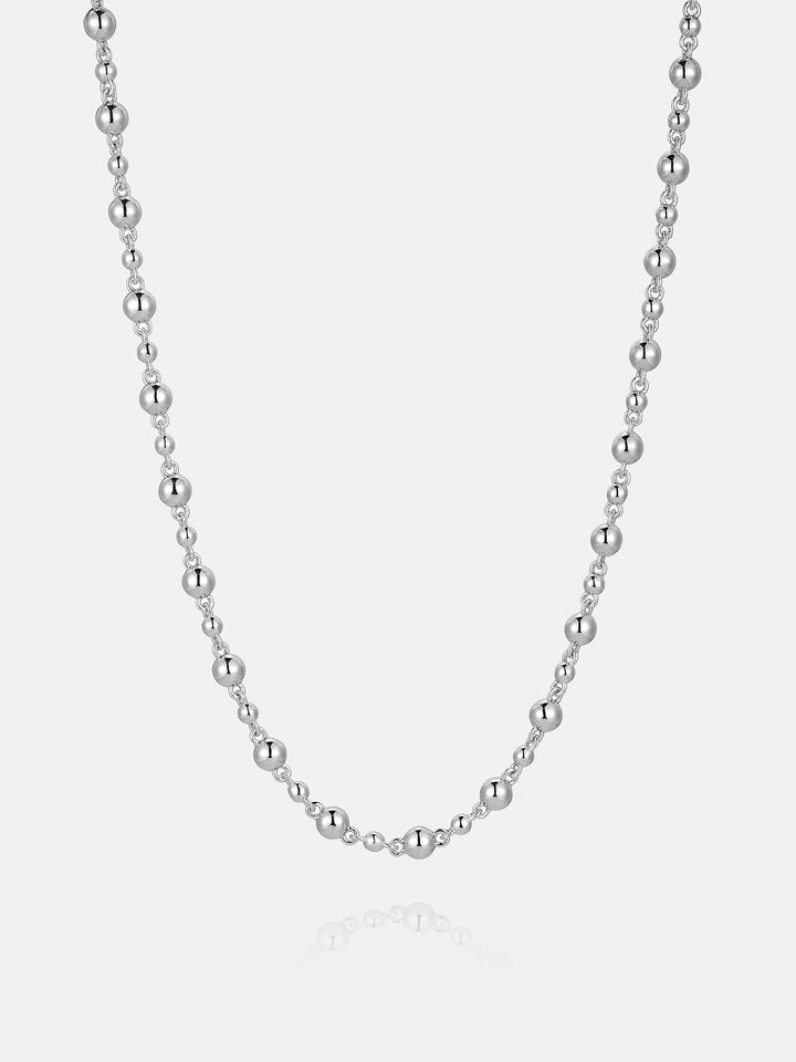 Mixed Size Plain Round Bead Chain