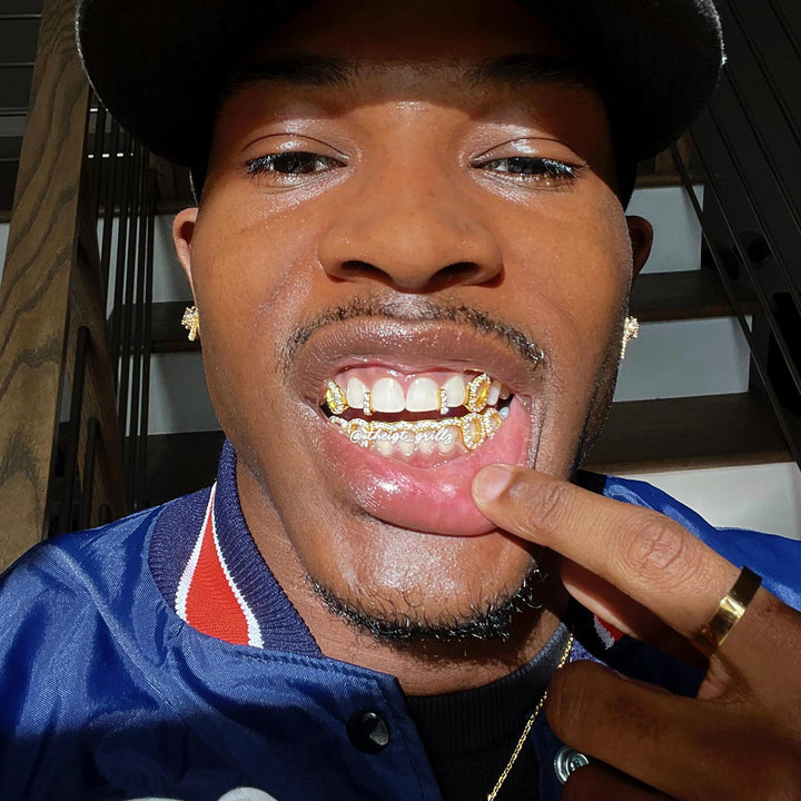 Open Wave Diamond Grillz