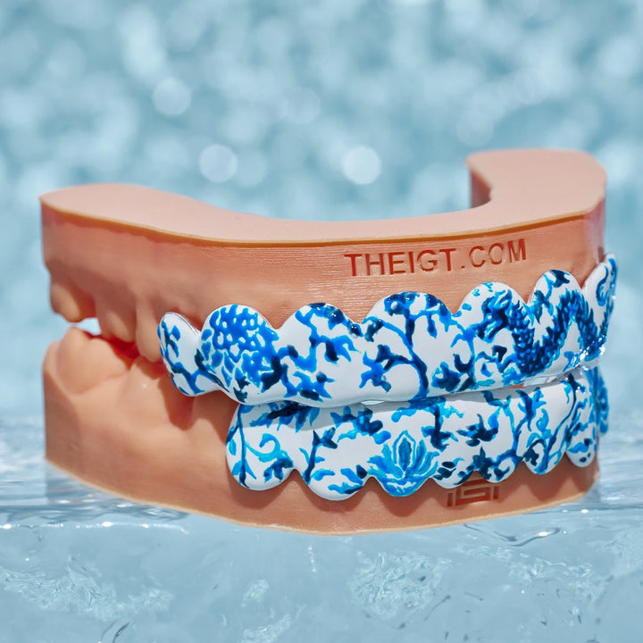 Custom Enamel Porcelain Grillz