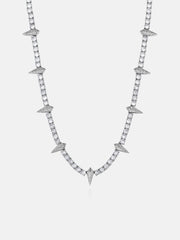 S925 Thorn Moissanite Tennis Chain