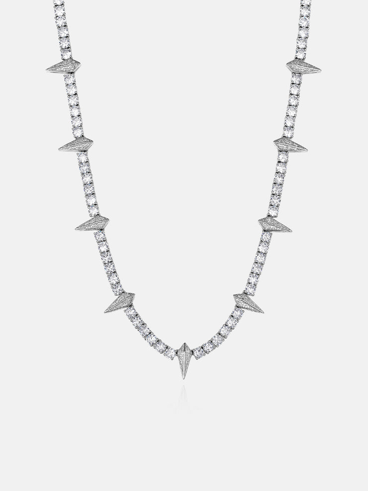 S925 Thorn Moissanite Tennis Chain