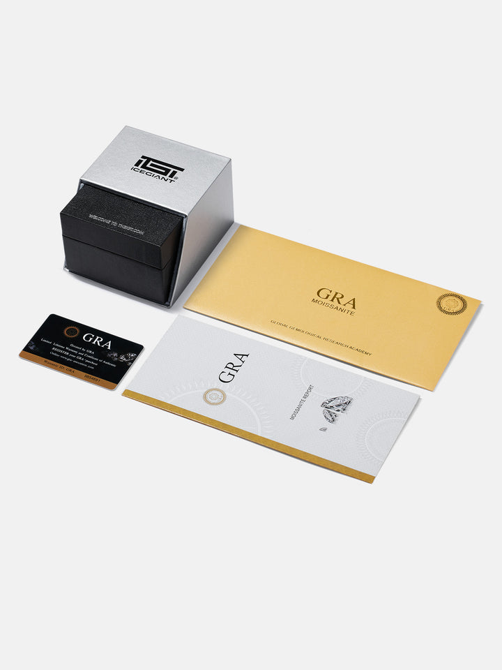 Rare Black Moissanite Tennis Chain