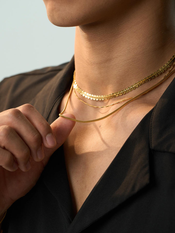 2.5mm Woven Chain Necklace