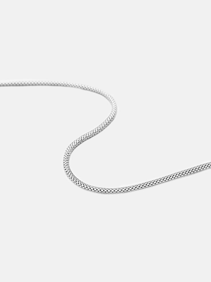 2.5mm Woven Chain Necklace