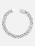 20mm Four Rows Moissanite Cuban Link