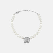 S925 Moissanite Emoji Pearl Bracelet