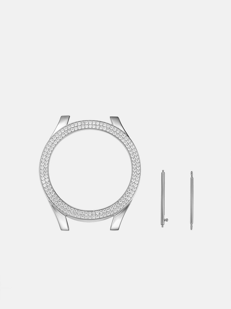 45mm Moissanite Bezel Case Cover For Galaxy Watch