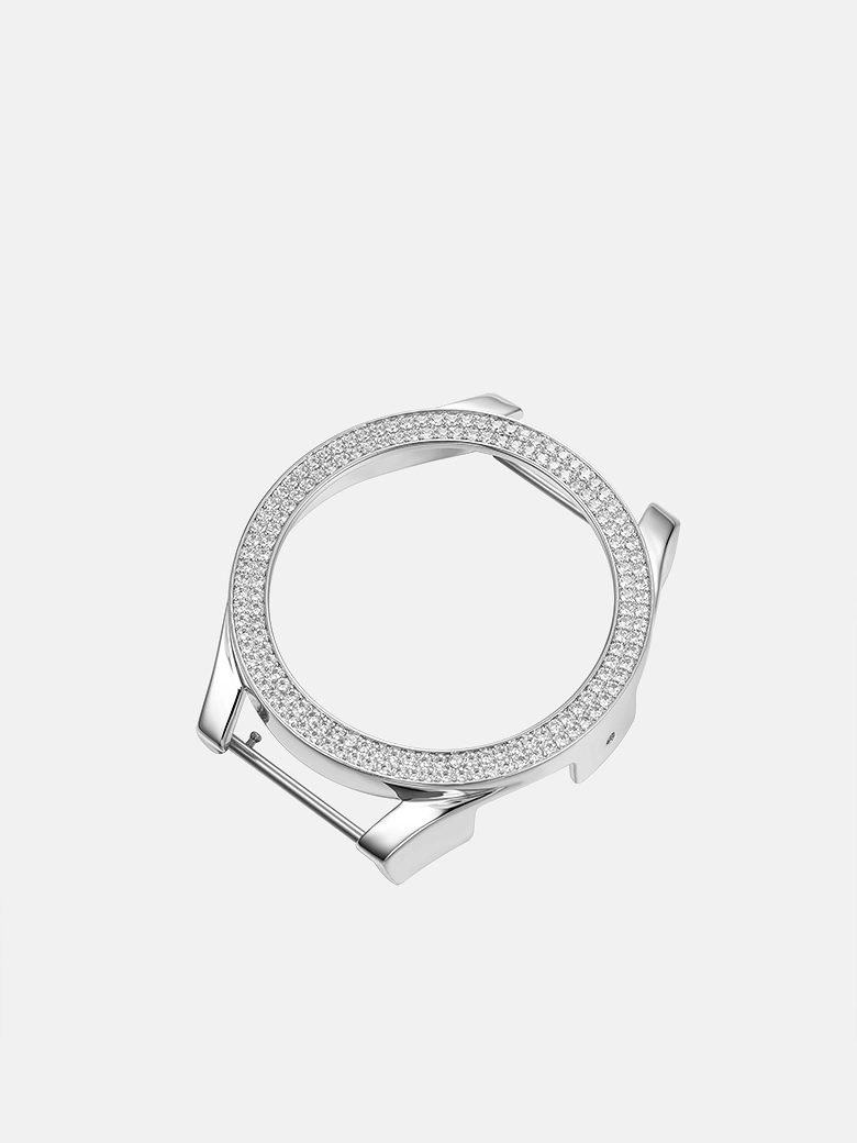 Made to Order 45mm Moissanite Bezel Case Cover For Galaxy Watch