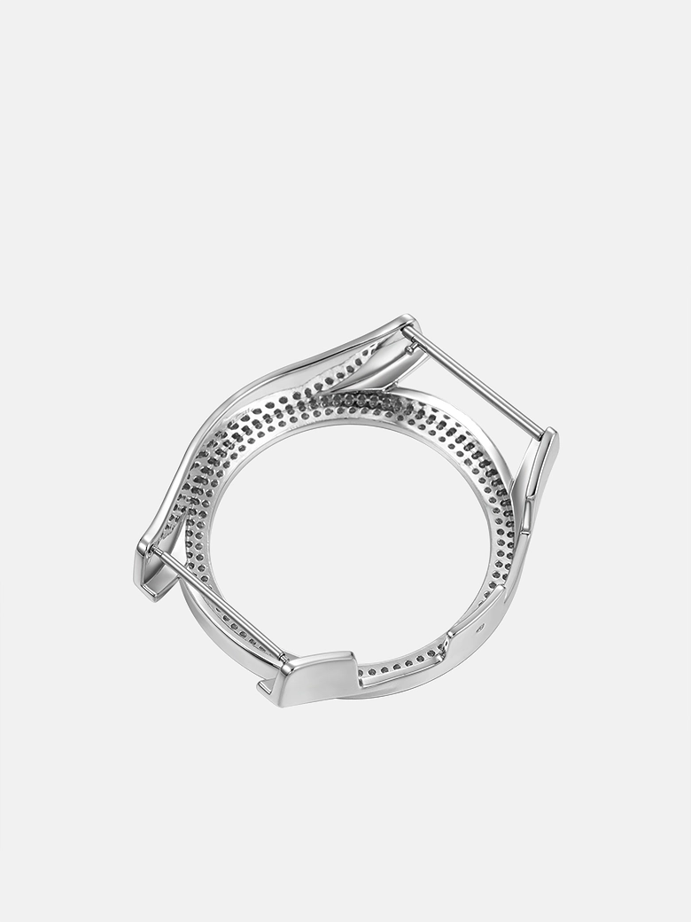 45mm Moissanite Bezel Case Cover For Galaxy Watch