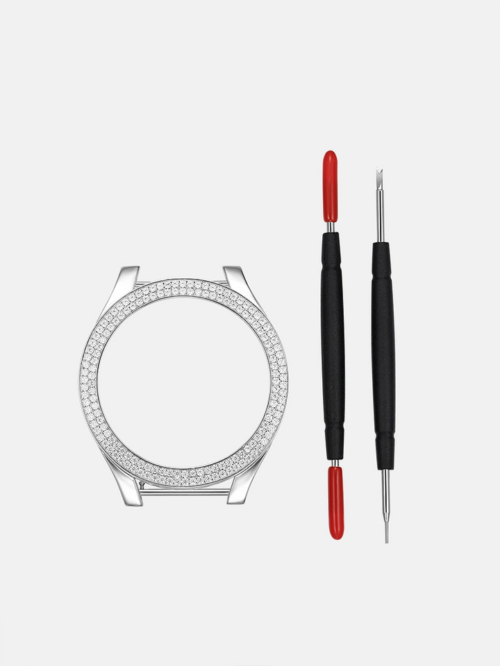 45mm Moissanite Bezel Case Cover For Galaxy Watch