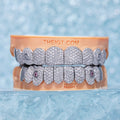 Color Gem On Fang With End Cap Diamond Grillz