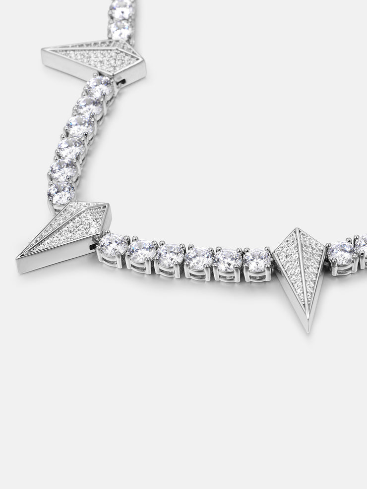 S925 Thorn Moissanite Tennis Chain