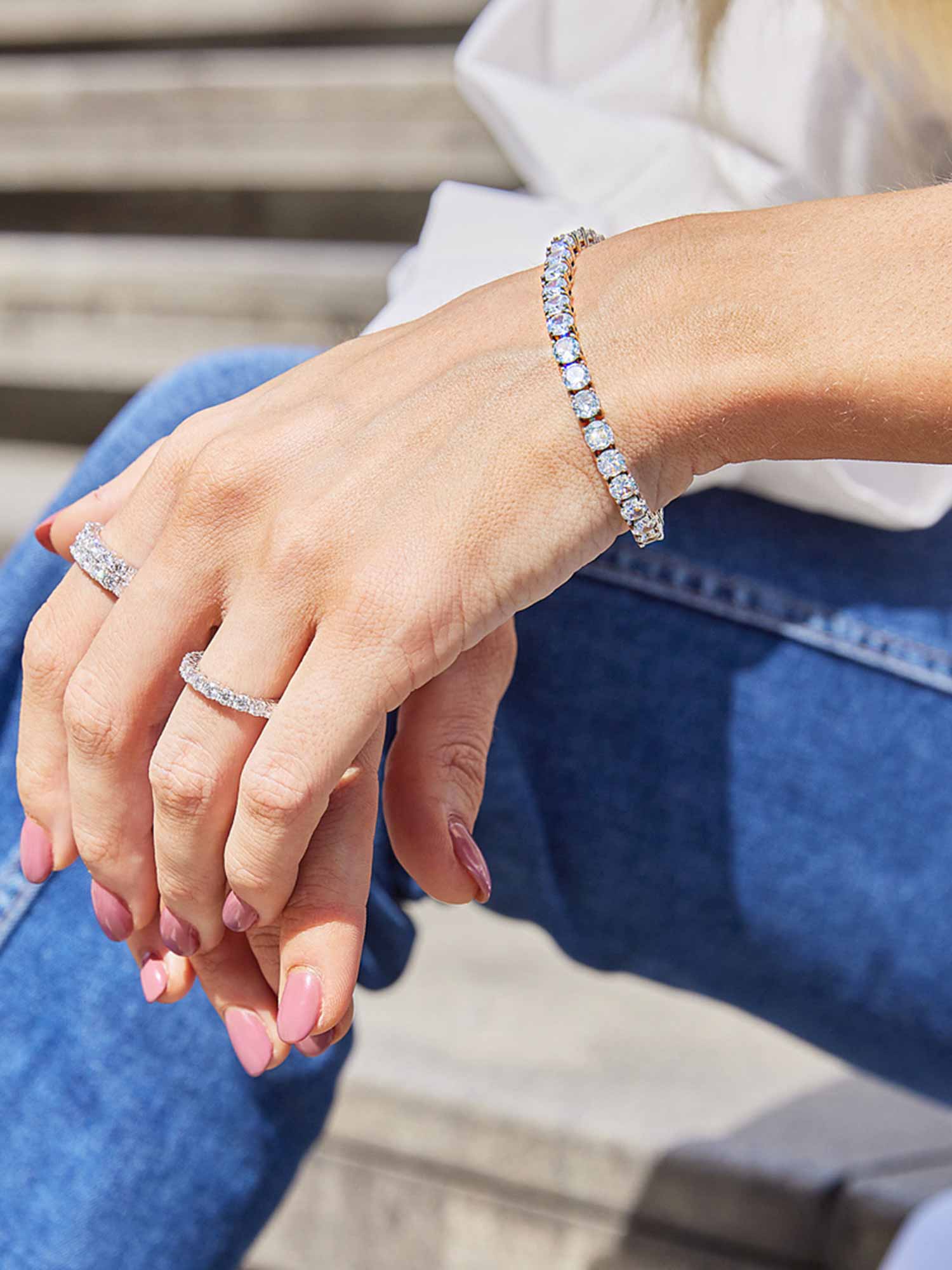 S925 Moissanite Tennis Bracelet | VVS Shine | ICEGIANT