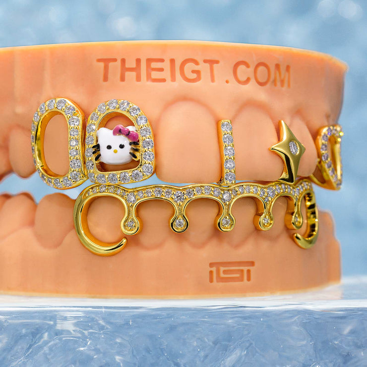 Kitty & Wave Style Grillz
