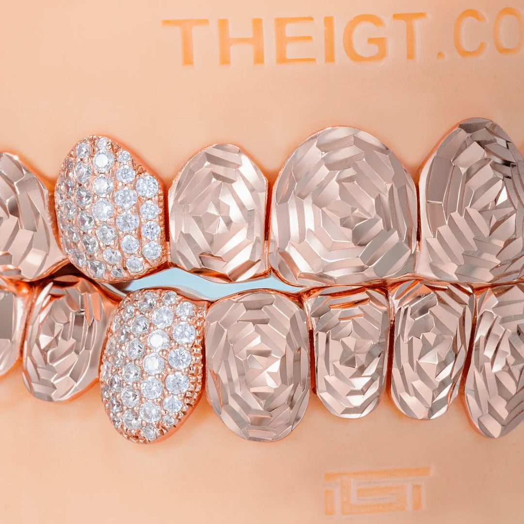 Rose Cut With Diamond Grillz