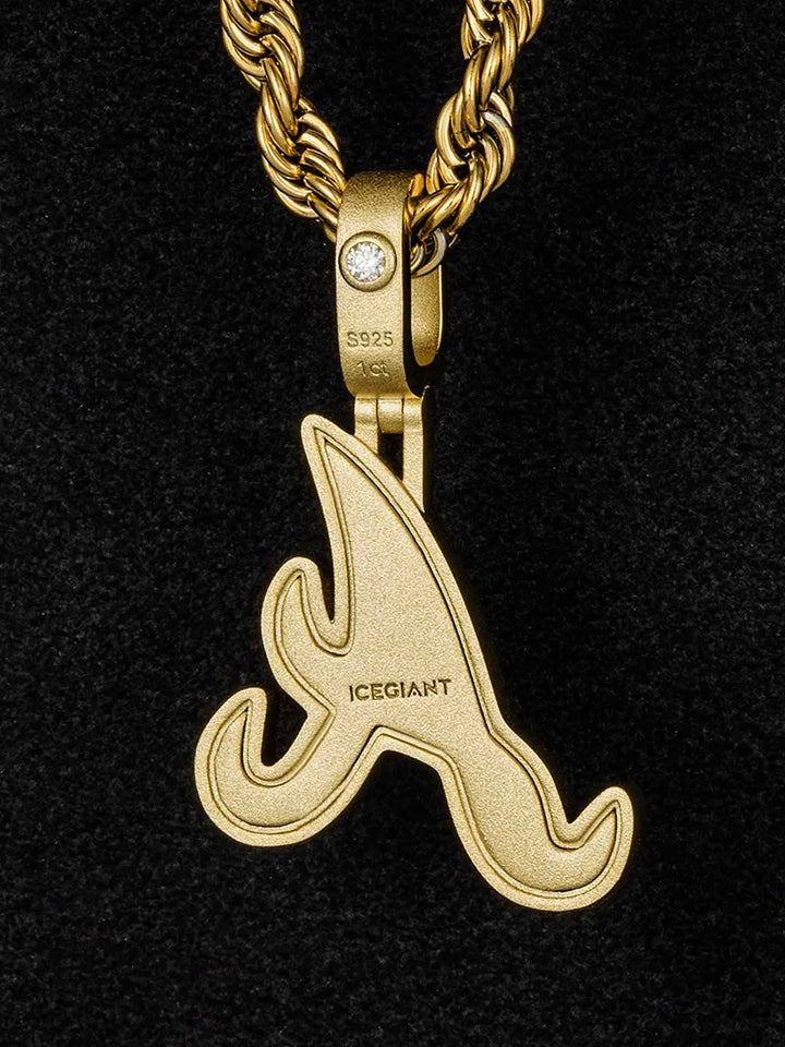 Custom Made A Moissanite Pendant