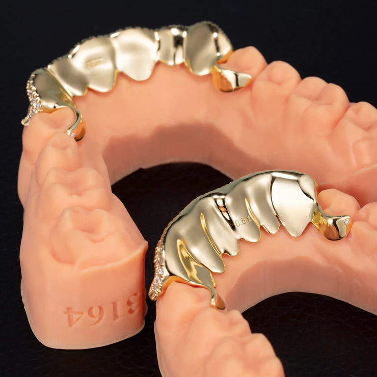 WAVE DIAMOND BAR GRILLZ