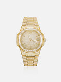 Iced Out Baguette Cut Moissanite Watch