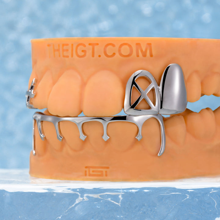 Solid Cross Bar Grillz