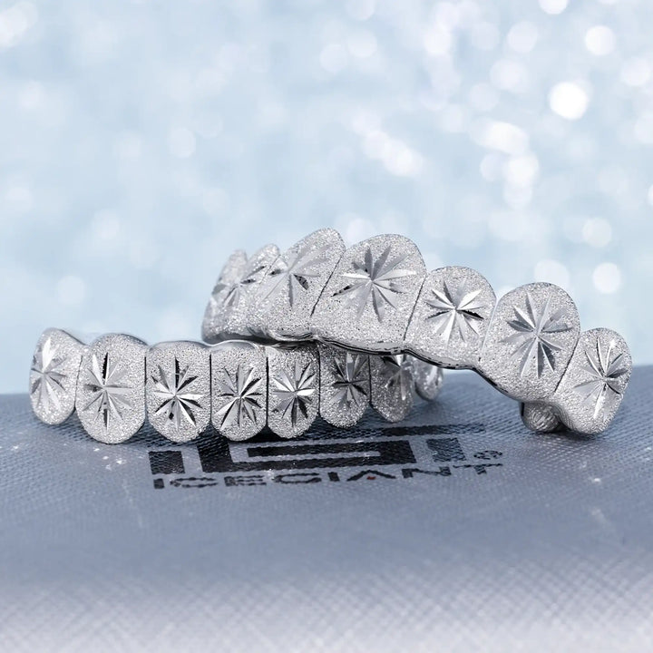 Custom Sunburst Cuts Grillz