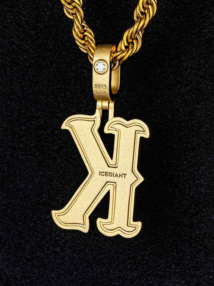 Custom Made K Moissanite Pendant