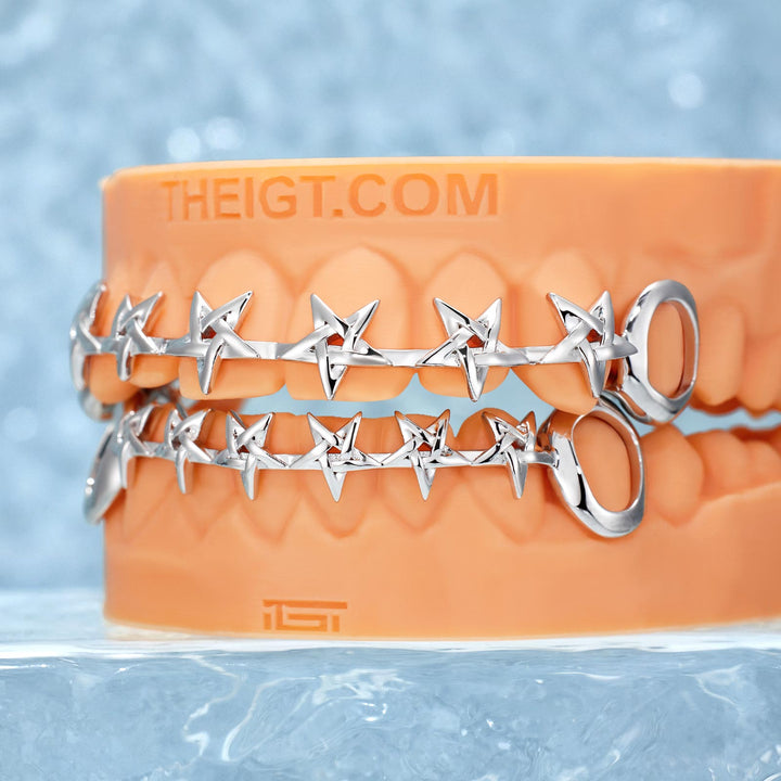 Plain Star Brace Style Grillz