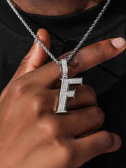 Custom Made F Moissanite Pendant