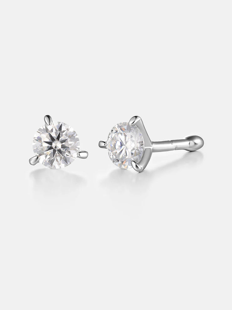 3.5mm Moissanite Micro Nose Stud