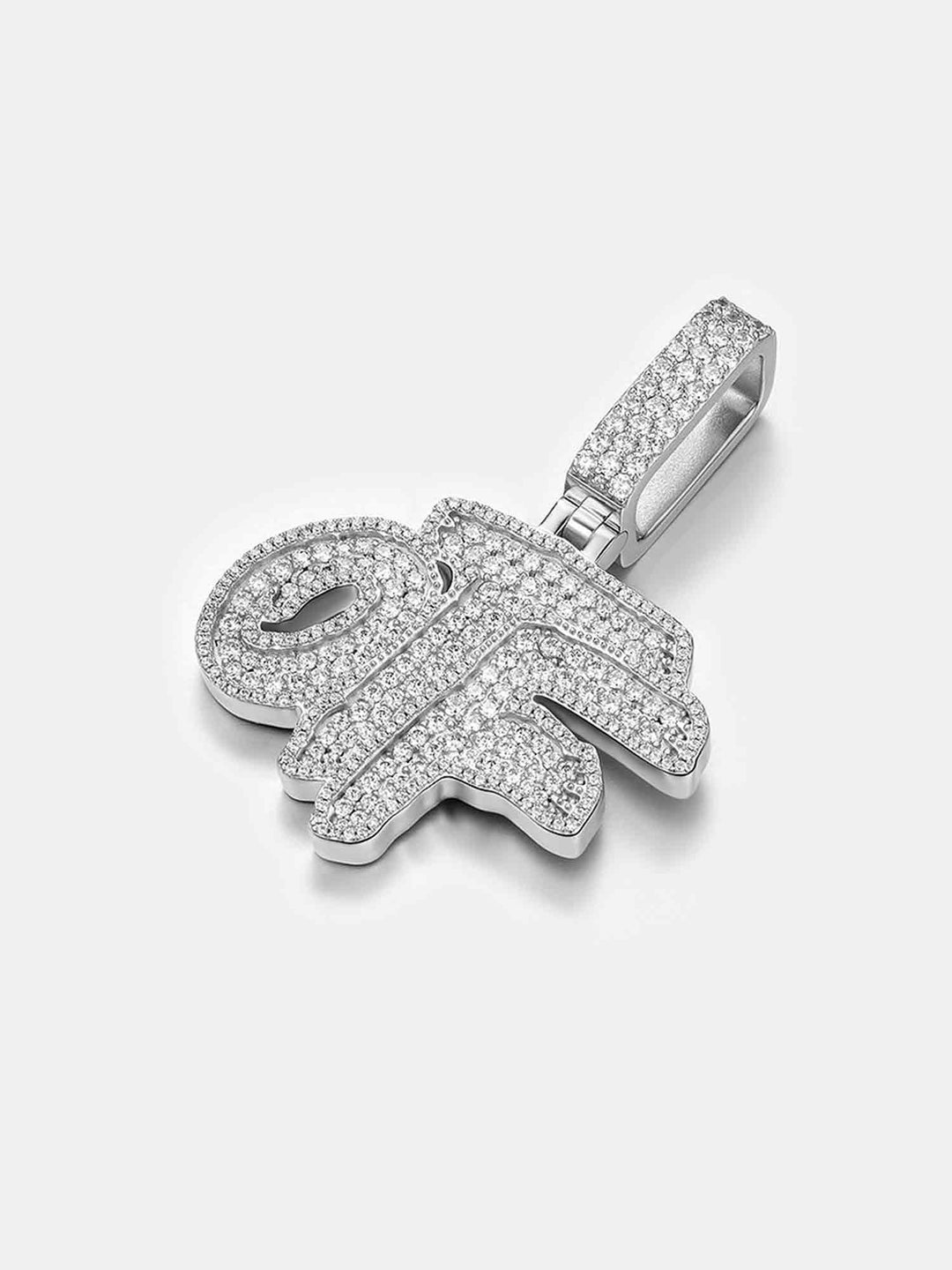 Custom Made OTF Moissanite Pendant