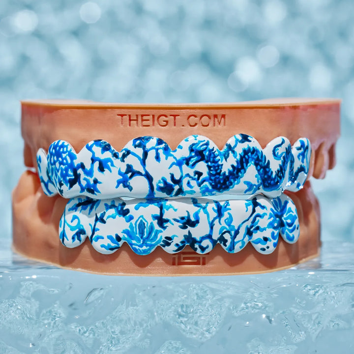 Custom Enamel Porcelain Grillz