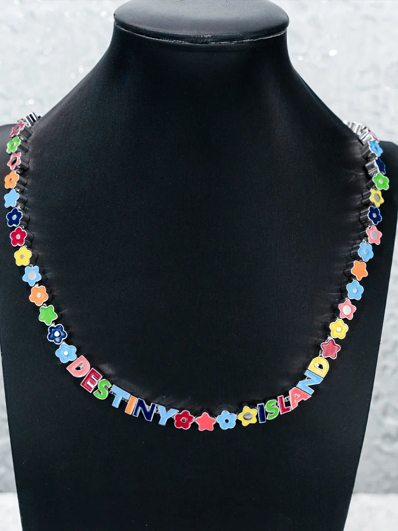 Custom S925 Silver Enamel Chain