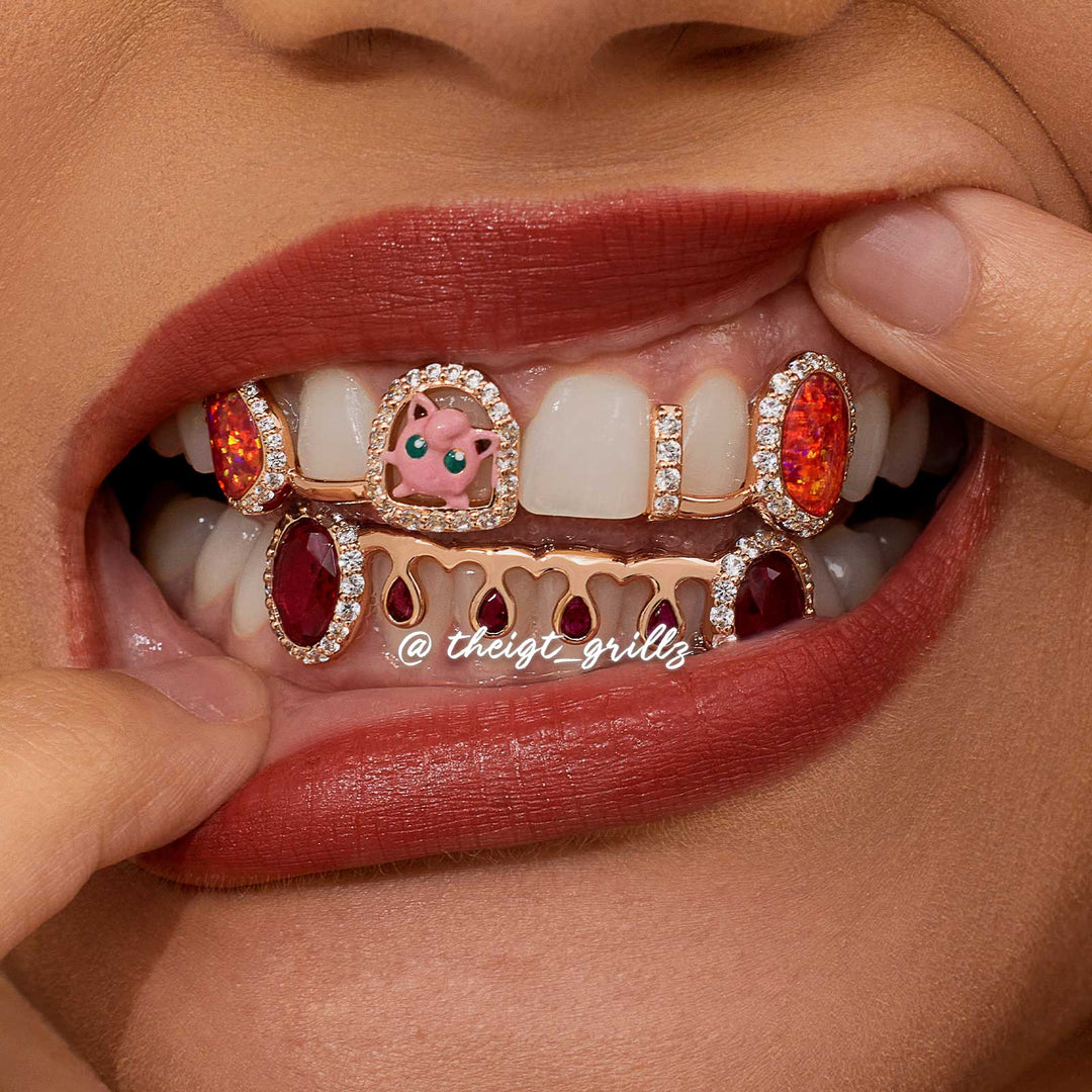 Jigglypuff Style Bar Grillz