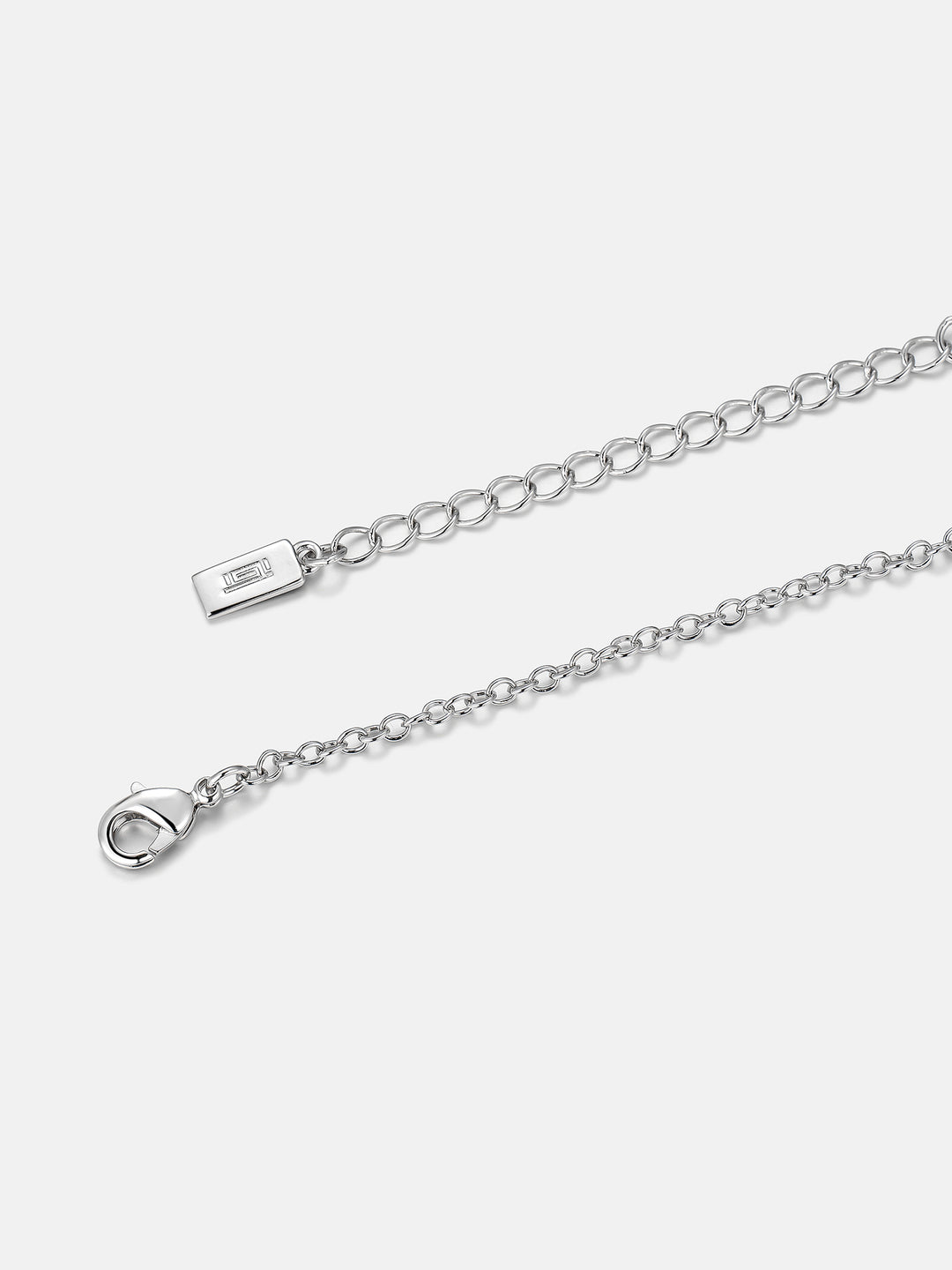 3CT Solitaire Pear Cut Moissanite Adjustable Necklace