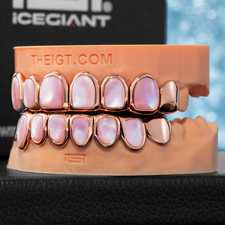 Pink Shell Grillz