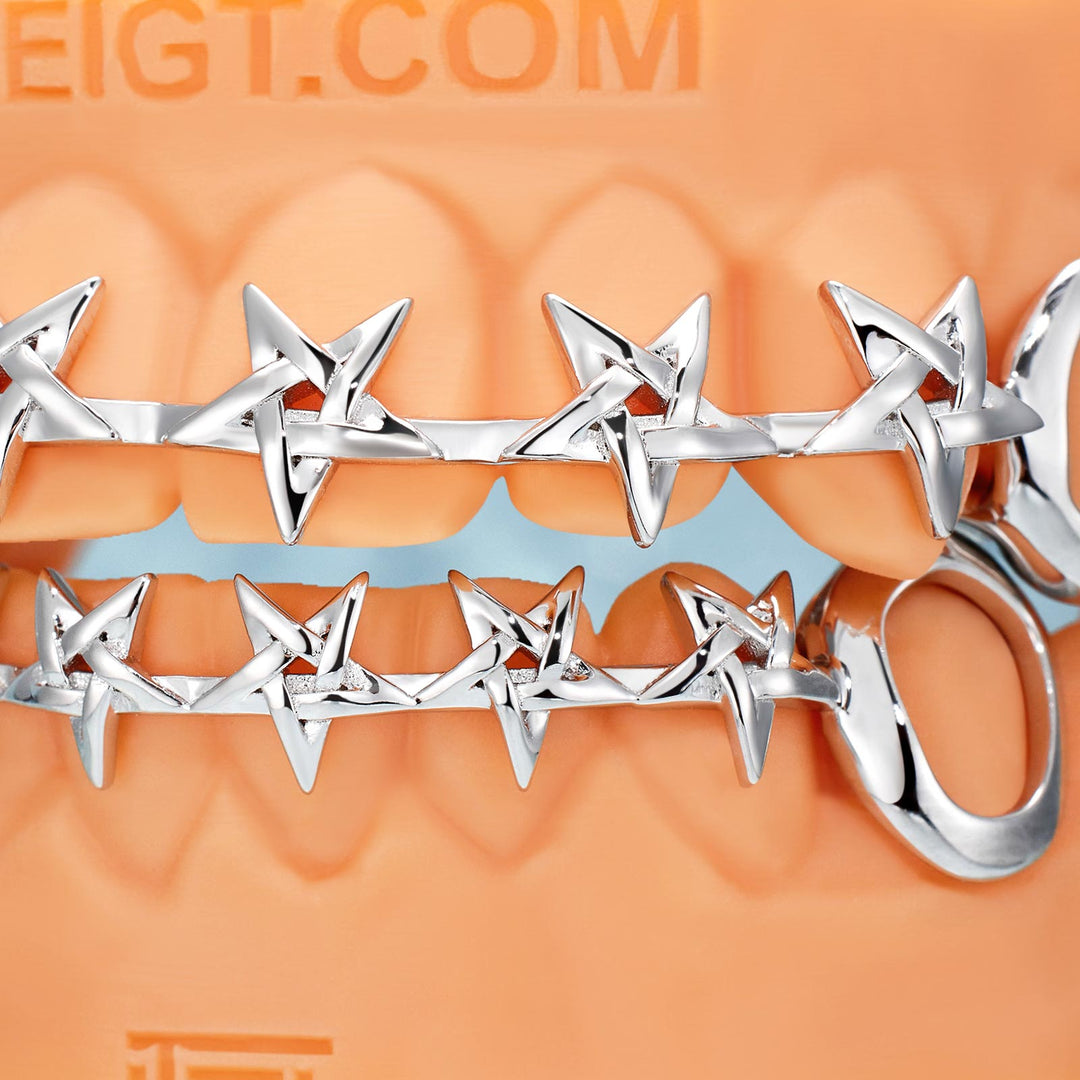 Plain Star Brace Style Grillz